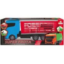 SUPER FROTA BOIADEIRO - brinquedo - colorido - caminhão - animais - divertido - divplast