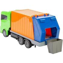 SUPER FROTA COLETOR caminhão brinquedo colorido profissão divertido divplast