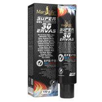 Super Gel Desodorante Massageador 30 Ervas 150G - Mary Life