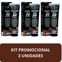 Super Gel Desodorante Massageador Mary Life 30 Ervas Bisnaga 150g Kit 3 Unidades