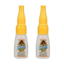 Super Glue Gorilla 12g Clear com aplicador de pincel e bico x2