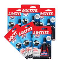 Super Glue Loctite Ultra Liquid Control, 4 ml, pacote com 6
