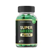 Super Green Black - Suplemento Alimentar Natural - 1 Frasco com 30 Cápsulas