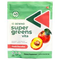 Super Greens Powder Rewind Greens com mais de 40 superalimentos