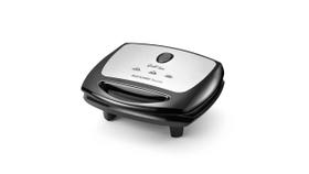 Super grill multilaser inox grelhas duplas 1200w preto - 220v