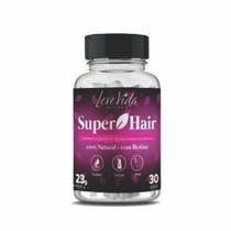 Super Hair Leve Vida Naturals com 30 capsulas Suplemento Alimentar em Cápsulas Super Hair Leve Vida Naturals com 30 capsulas Suplemento Alimentar em Cápsulas