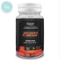 Super hair suplemento vitamínico mineral 60g - Mutari