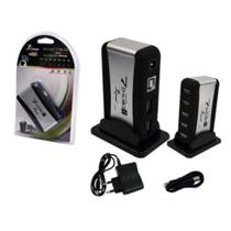 Super Hub Usb Com 7 Portas E Fonte De Alimentação