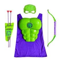 Super Huk Brinquedo Fantasia Peitoral Máscara Espada e Arco