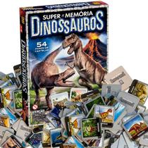 Super Jogo da Memória Dinossauros com 54 Pares - Grow 04210