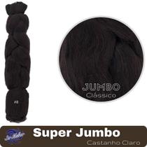 Super Jumbão Original Ser Mulamas65 cm Para Tranças Box Braids Boxeadora Cabelo Sintético Twist Nagô Super Jumbão Original Ser Mulamas65 cm Para Tranças Box Braids Boxeadora Cabelo Sintético Twist Nagô