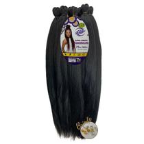 Super Jumbão Premium Ser Mulher Para Tranças Box Braids, Nagô, Boxeadora e Penteados 609 Gramas 75cm