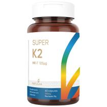 Super K2 (Menaquinona-7) 125mcg 60 cápsulas - Natulha Super K2 (Menaquinona-7) 125mcg 60 cápsulas - Natulha