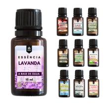 Super Kit 10 Essências Para Umidificador Aromatizador e Difusor Elétrico 15ml