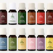 Super Kit 12 Essências Aromatizantes Para Difusor Lar Fresh