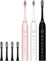 SUPER KIT 2 Escovas De Dente Elétrica Vibratória Portatil Macia Recarregável SUPER KIT 2 Escovas De Dente Elétrica Vibratória Portatil Macia Recarregável