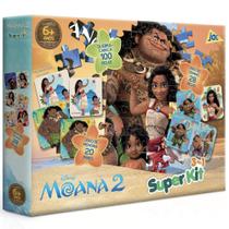 Super Kit 3 em 1 - Moana 2 - Disney - Toyster