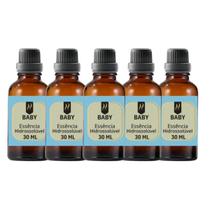 Super Kit 5 Essências A Base Água Hidrossolúvel 30ml Difusor Super Kit 5 Essências A Base Água Hidrossolúvel 30ml Difusor