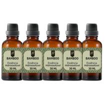 Super Kit 5 Essências A Base Água Hidrossolúvel 30ml Difusor