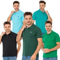 Super Kit 5 Polos Ridens Elegância e Conforto Oferta Exclusiva Veja