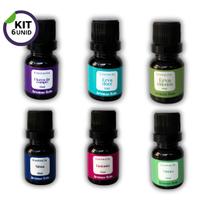 Super Kit 6 Essências Aromatizantes P/ Difusor. Fragrâncias a Sua Escolha Super Kit 6 Essências Aromatizantes P/ Difusor. Fragrâncias a Sua Escolha