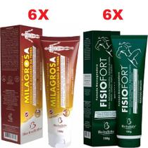 Super Kit 6 Pomada Milagrosa 150g + 6 Pomada Fisio Fort 150g Super Kit 6 Pomada Milagrosa 150g + 6 Pomada Fisio Fort 150g