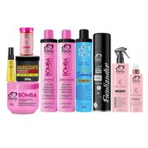 Super Kit Bomba de Vitaminas Force Cosméticos Crescimento, Força e Nutrição Completa Super Kit Bomba de Vitaminas Force Cosméticos Crescimento, Força e Nutrição Completa