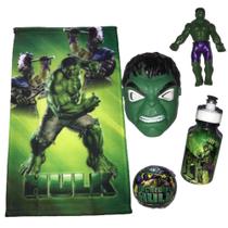 Super Kit Boneco Hulk com Mascara e Acessórios - Hasbro