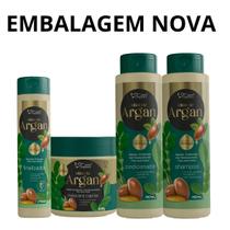 Super Kit Capilar Óleo de Argan com Moringa Suave Fragrance ( 4itens)