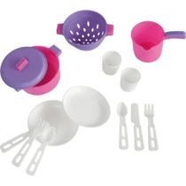 Super Kit de Cozinha Completo 13 Pecas Rosa e Roxo Calesita Ta Te Ti Super Kit de Cozinha Completo 13 Pecas Rosa e Roxo Calesita Ta Te Ti