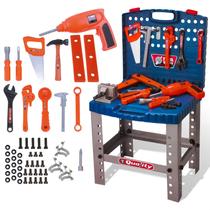 Super Kit Ferramenta com Furadeira Brinquedo Infantil 53 Peças