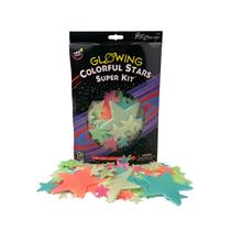 Super Kit Glow In The Dark Ceiling Stars, 150 peças