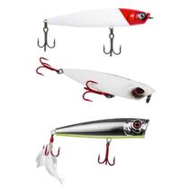 Super Kit Iscas Artificiais Marine Sports Animal Pro Slider Vulcan Superficie 3un Super Kit Iscas Artificiais Marine Sports Animal Pro Slider Vulcan Superficie 3un