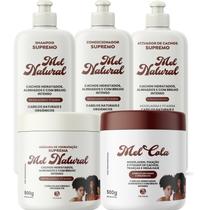 Super Kit Mel Cola Finalizador de Cachos Trihair