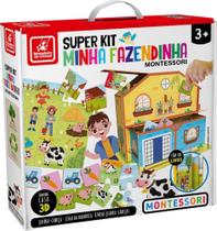 Super Kit Minha Fazendinha 3D MONTESSORI - BRINCA.DE CRIANÇA - BRINCADEIRA DE CRIANÇA