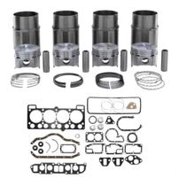 Super Kit Motor Plus Alcool Com Juntas - Belina 1984 A 1986 / Corcel 1984 A 1986 / Delrey 1984 A 1987 / Escort 1986 A 1991 - Suk1806