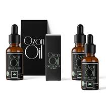 Super Kit Óleo De Semente De Uva Ozonizado Puro 3x 100ml! Super Concentrado 100% Puro Ozonoil