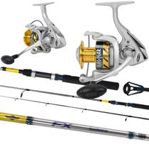 Super Kit Pesca Shimano Molinete Ragnar Profissional Alta Durabilidade