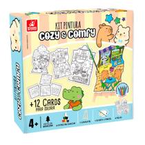 Super Kit Pintura Cozy &amp Comfy com Brindes