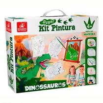 Super Kit Pintura Dinossauro 2556 - Brincadeira de Criança