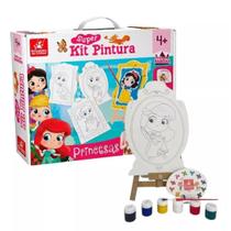 Super Kit Pintura Princesa Menina Brincadeira de Criança Super Kit Pintura Princesa Menina Brincadeira de Criança