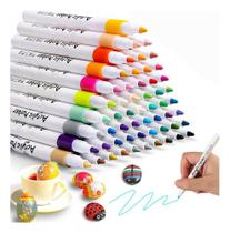 Super Kit Profissional Canetinhas Marca Texto 1linha Touch 60 Cores Acrilic Maker Super Kit Profissional Canetinhas Marca Texto 1linha Touch 60 Cores Acrilic Maker