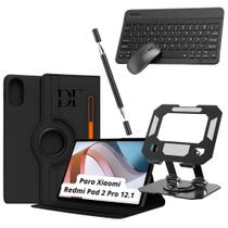 Super Kit Proteção + Produtividade Para Tablet Xiaomi Redmi Pad 2 Pro 12.1