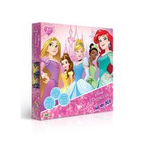 Super Kit Quebra-Cabeça, Dominó Jogo da Memória Princesa Super Kit Quebra-Cabeça, Dominó Jogo da Memória Princesa