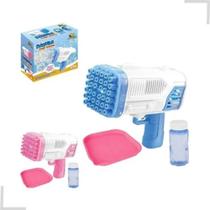 Super Lançador de Bolhas de Sabão Automático Infantil Rosa - Art Brink Super Lançador de Bolhas de Sabão Automático Infantil Rosa - Art Brink