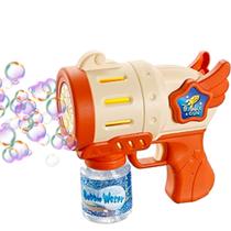 Super Lançador de Bolhas Feminino com LED Mega Bolinhas
