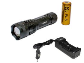Super Lanterna Led Cree Xml-t 9 Jyx-8875 e uma Bateria Extra 26650 Super Lanterna Led Cree Xml-t 9 Jyx-8875 e uma Bateria Extra 26650