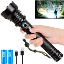 Super Lanterna T9 P50 Zoom Led Muito Forte Recarregável Usb