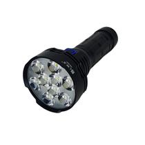 Super Lanterna Tática JWS WS-652 9 Leds V3 Recarregável USB-C Super Potente