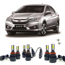Super Led 8000K Farol Baixo H11 Alto H11 Milha HB3 Honda City